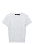 Vero Moda Vmchloe Ss Short Top Jrs Noos Grå