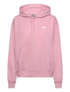 New Balance Sport Essentials French Terry Hoodie Rosa