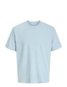 Jack & J S Jornorrebro Emb Tee Ss Cn Noos Jnr Blå