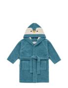Liewood Lily Penguin Bathrobe Blå