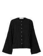 Selected Slfcoria Ls Shirt B Svart