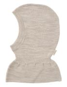 Copenhagen Colors Lt. Knitted Merino Balaclava With Frill Beige