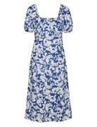 Vero Moda Vmfrej 2/4 Calf Dress Wvn Exp Blå