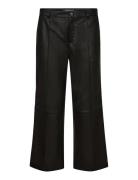 MOS MOSH Mmcomo Leather Pant Svart