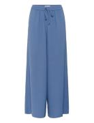 Soaked In Luxury Slshirley Wide Pants Blå