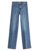 Lindex Trousers Colette Denim Blå