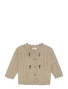 Minymo Cardigan Knit Beige