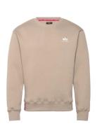 Alpha Industries Basic Sweater Small Logo Beige