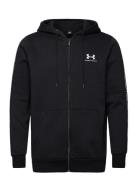 Under Armour Ua Icon Fleece Fz Taping Svart