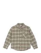 Minymo Shirt Ls Check Brun