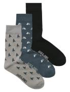 Jack & J S Jactate Socks 3 Pack Svart