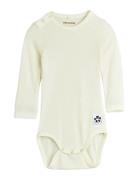 Mini Rodini Modal Rib Ls Body Kräm