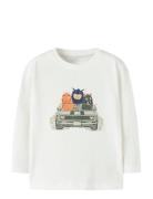Name It Nmmvagno Ls Loose Top Vit