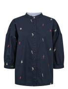 Nümph Nukiva Shirt Marinblå