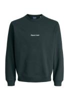 Jack & J S Jornorrebro Emb Sweat Crew Noos Khaki Green