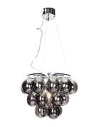 By Rydéns Bubbles Taklampa Rökgrå Silver