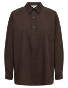 ONLY Onllibba L/S Shirt Wvn Brun