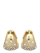 SNÖ Of Sweden Sprinkles Core Small Oval Ring Ear Guld