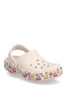Crocs Classic Beaded Band Clog T Beige