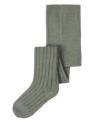 Name It Nmmwakma Wo/Bl Structure Pantyhose Grön