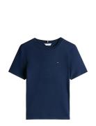 Tommy Hilfiger Slim Cody C-Nk Ss Marinblå