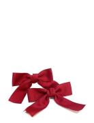 Pipol's Bazaar Sandra Bow Clip Plus Elastic Red Röd