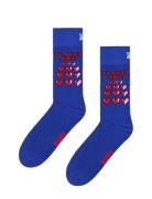 Happy Socks Life Sock Blå
