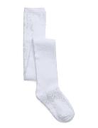 Melton Cotton Tights Vit
