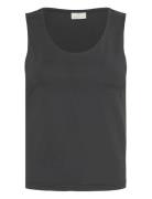 Kaffe Kaarina Jersey Top Svart