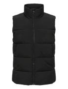 ONLY & SONS Osjglobal Puffer Vest Otw Noos Svart