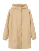 LMTD Nlfdrip Rain Jacket 1Fo Beige