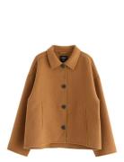 Lindex Jakke I Ullblanding Beige