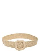 Pieces Pcvicki Elastic Waist Belt Kräm