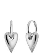 Edblad Amore Hoops L Steel Silver