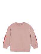 Daily 7 Sweater Heart Embroidery Rosa