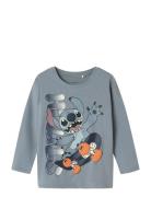 Name It Nmmadri Stitch Ls Nreg Top Box Wdi Blå