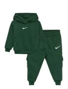 Nike F8-Fleece Pant Set Grön