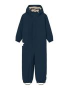 MINI A TURE Matwilbo Snowsuit. Grs Marinblå