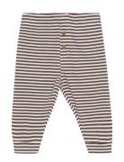 Minymo Pants Y/D Rib Brun
