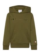 Champion Hooded Sweatshirt Grön