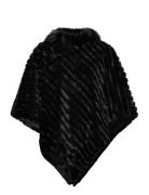 FREE/QUENT Cape From Freequent In A Soft Material That Combines Two Ty...