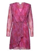 Dante6 Angie Printed Bodycon Dress Rosa