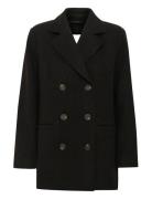 My Essential Wardrobe Franniemw Short Coat Svart