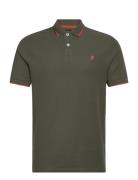 MCS River Reg Cot Pq Mcs M Polo Khaki Green