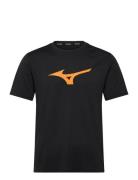 Mizuno Core Runbird Ss Tee Svart