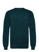 Fred Perry Pique Stitch Jumper Grön