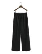 GANT Wool Blend Pull On Pants Svart