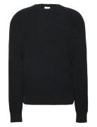 Calvin Klein Ls Texture Cttn Crewnk Sweater 1 Svart