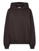 Weekday Over D Heavyweight Hoodie Brun