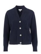Newhouse Mathilda Lambswool Cardigan Blå